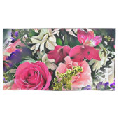 Moderne Abstracte bloemen bloemen Kussensloop (Voorkant-Links)