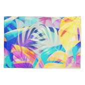 Moderne Abstracte bloempastel kleur Kussensloop (Achterkant)