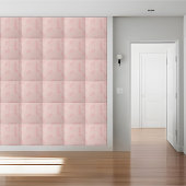 Moderne Abstracte Blush Pink geometrische Tegeltje
