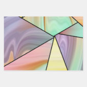 Moderne Abstracte boho Marble Art Inpakpapier Vel (Voorkant 2)