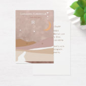 Moderne Abstracte Boho Visitekaartje (Bureau)