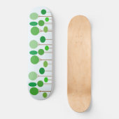 Moderne Abstracte bomen Persoonlijk Skateboard (Voorkant)