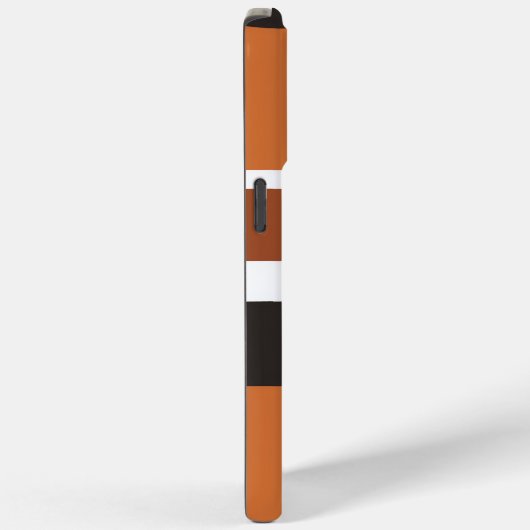 Moderne Abstracte Botanische Aardse Minimalist Case-Mate iPhone Case (Achterkant / Rechts)