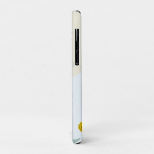 Moderne Abstracte Botanische Gele Billy Button Case-Mate iPhone Case (Achterkant/links)
