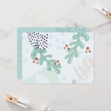 Moderne Abstracte Botanische Gele Billy Button