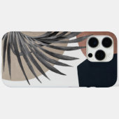 Moderne Abstracte Botanische iPhone Hoes (Achterkant (horizontaal))