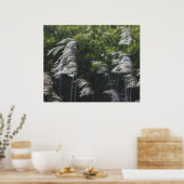 Moderne Abstracte Botanische Kunst – Natuurlijke V Poster (Keuken)