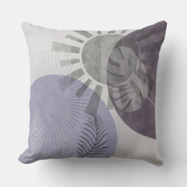 Moderne Abstracte botanische Kussen