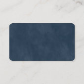 Moderne Abstracte Bourgogne & Navy Huwelijksregist Informatiekaartje (Achterkant)