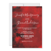 Moderne Abstracte  bruiloft met stijlvol zwart en 