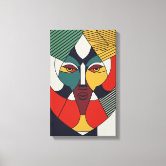 Moderne abstracte canvasprints geometrische kunst canvas afdruk