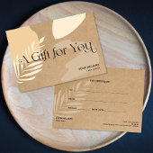 Moderne abstracte certificaatkaartje