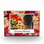 Moderne Abstracte CHRISTMAS STARS Fotoblokken (Voorkant)