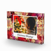 Moderne Abstracte CHRISTMAS STARS Fotoblokken (Rechts)