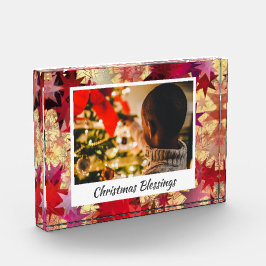 Moderne Abstracte CHRISTMAS STARS Fotoblokken