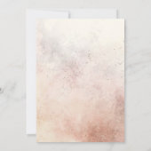 Moderne Abstracte cocktails en gesprekspartner Kaart (Achterkant)