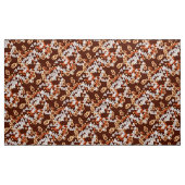 Moderne Abstracte Confetti afdrukken, chocoladebru Stof (Yard (91,4 cm))