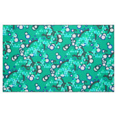 Moderne Abstracte Confetti print, Turquoise Stof (Fat Quarter)