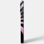 Moderne Abstracte Crazy Fractal Art Patroon Naam Case-Mate iPhone Case (Achterkant / Links)