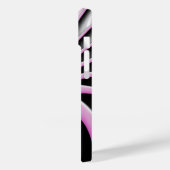 Moderne Abstracte Crazy Fractal Art Patroon Naam Case-Mate iPhone Case (Achterkant / Links)