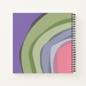 Moderne Abstracte Dankbaarheid Journaal naam Notitieboek (Achterkant)