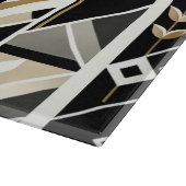 Moderne Abstracte decoratieve kattensnijplank Snijplank (Hoek)