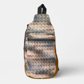 Moderne abstracte digitale patroonontwerp 1240 sling bag (Voorkant)