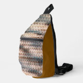 Moderne abstracte digitale patroonontwerp 1240 sling bag (Rechterhoek)