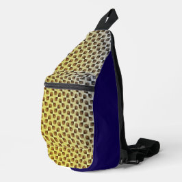 Moderne abstracte digitale patroonontwerp 1243 sling bag