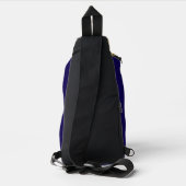 Moderne abstracte digitale patroonontwerp 1243 sling bag (Achterkant)
