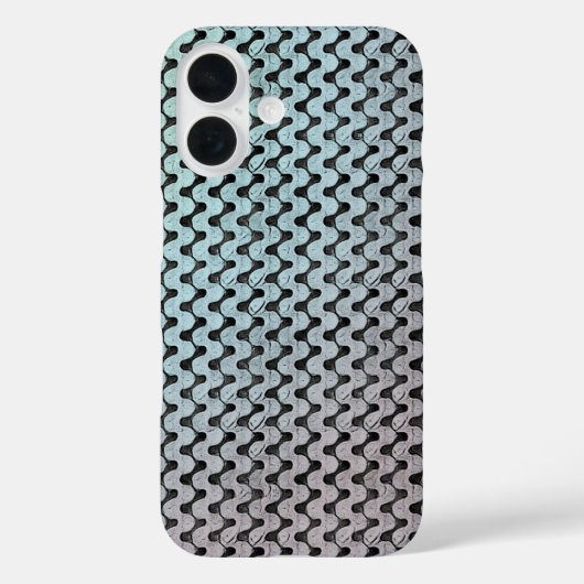 Moderne abstracte digitale patroonontwerp 1246 Case-Mate iPhone case (Achterkant)