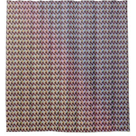 Moderne abstracte digitale patroonontwerp 1260 douchegordijn