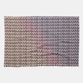 Moderne abstracte digitale patroonontwerp 1260 theedoek