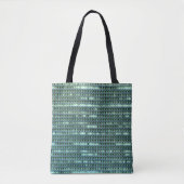 Moderne abstracte digitale patroonontwerp 1261 tote bag (Voorkant)