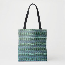 Moderne abstracte digitale patroonontwerp 1261 tote bag