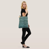 Moderne abstracte digitale patroonontwerp 1261 tote bag (Op model)
