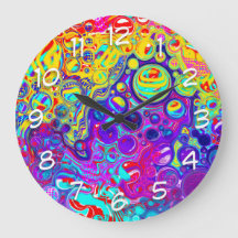 Moderne Abstracte digitale vloeistof