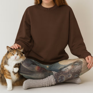 Moderne Abstracte Donkere Melkweg Aquarel Kunst Leggings