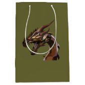 Moderne Abstracte draak Medium Cadeauzakje (Voorkant)