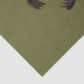 Moderne Abstracte Drakenkunst Tissuepapier (Detail)