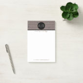 Moderne Abstracte Driehoekige Camouflage Post-it® Notes (Kantoor)