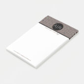 Moderne Abstracte Driehoekige Camouflage Post-it® Notes (Schuin)