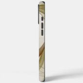 Moderne Abstracte edelmetaalkleuren Fractal Case-Mate iPhone Case (Achterkant / Links)