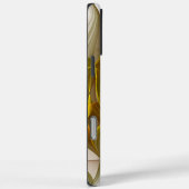 Moderne Abstracte edelmetaalkleuren Fractal Case-Mate iPhone Case (Achterkant / Rechts)