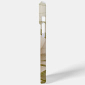 Moderne Abstracte edelmetaalkleuren Fractal Case-Mate iPhone Case (Achterkant / Links)