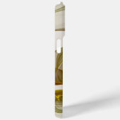 Moderne Abstracte edelmetaalkleuren Fractal Case-Mate iPhone Case (Achterkant / Rechts)