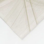 Moderne Abstracte edelmetaalkleuren Fractal Fleece Deken (Hoek)