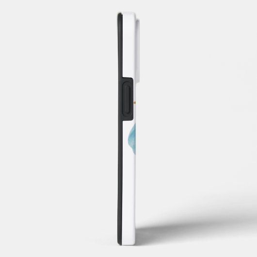 Moderne, Abstracte, eenvoudige blauwe gouden geome Case-Mate iPhone Case (Achterkant / Rechts)