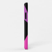 Moderne Abstracte eenvoudige geometrische roze roz Case-Mate iPhone Case (Achterkant/rechts)