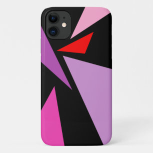 Moderne Abstracte eenvoudige geometrische roze roz Case-Mate iPhone Case